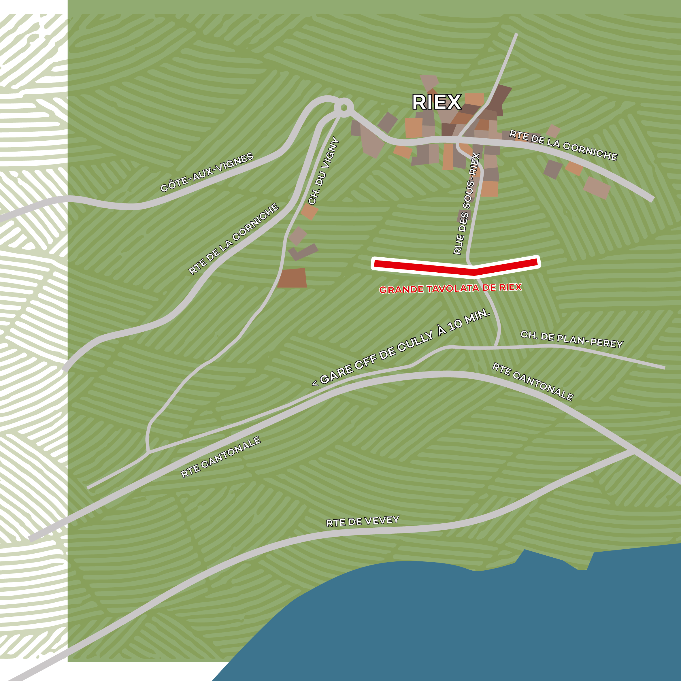 Plan d'accès – Grande Tavolata de Riex